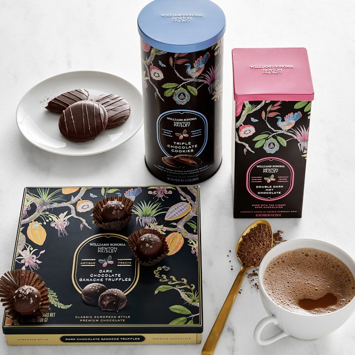 Newton Paisley Dark Chocolate Truffles