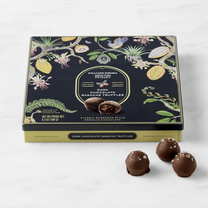 Newton Paisley Dark Chocolate Truffles