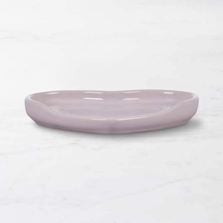 Le Creuset Stoneware Heart Spoon Rest, Shallot