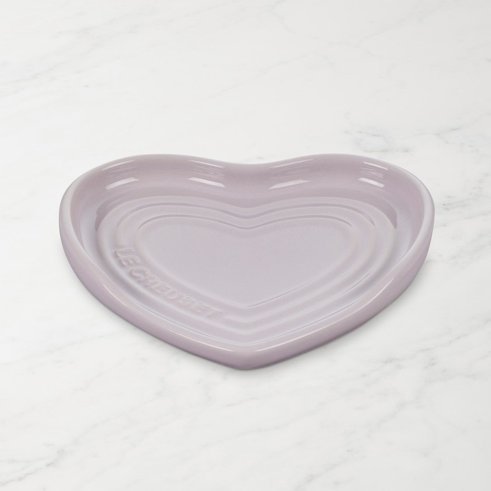 Le Creuset Stoneware Heart Spoon Rest, Shallot
