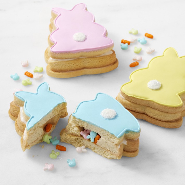 Easter Bunny Explosion Cookies, Set of 3
