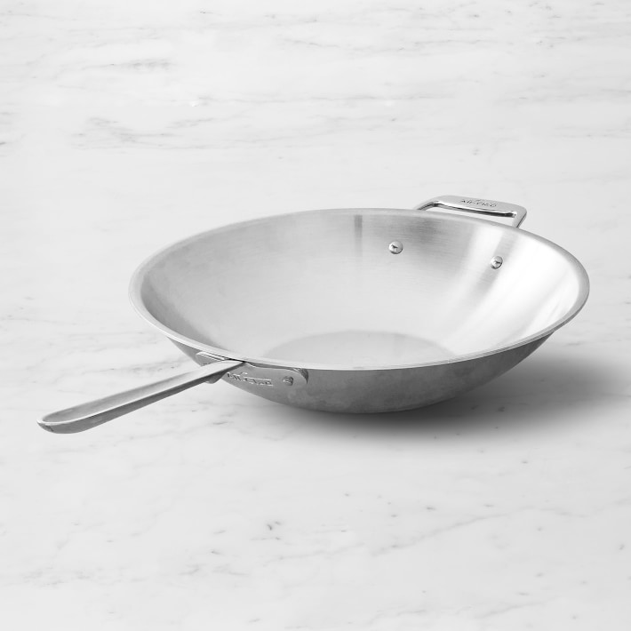 All-Clad D5® Stainless-Steel Wok, 14