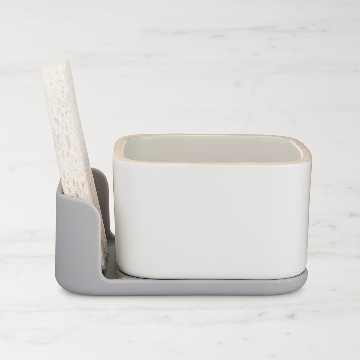Full Circle Bubble Up Soap Dispenser & Sponge Holder
