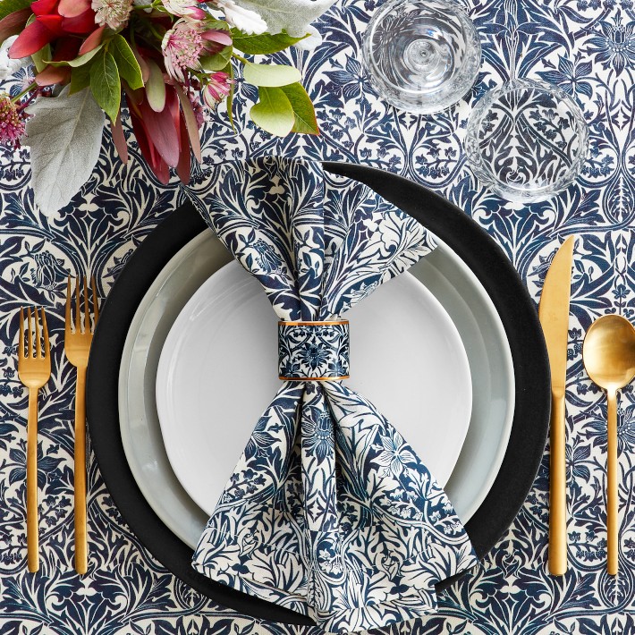 Morris & Co. x Williams Sonoma Bluebell Napkins, Set of 4