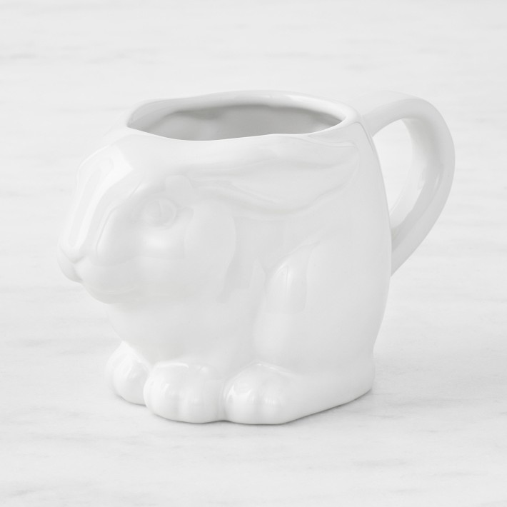 Sculptural Bunny Mug
