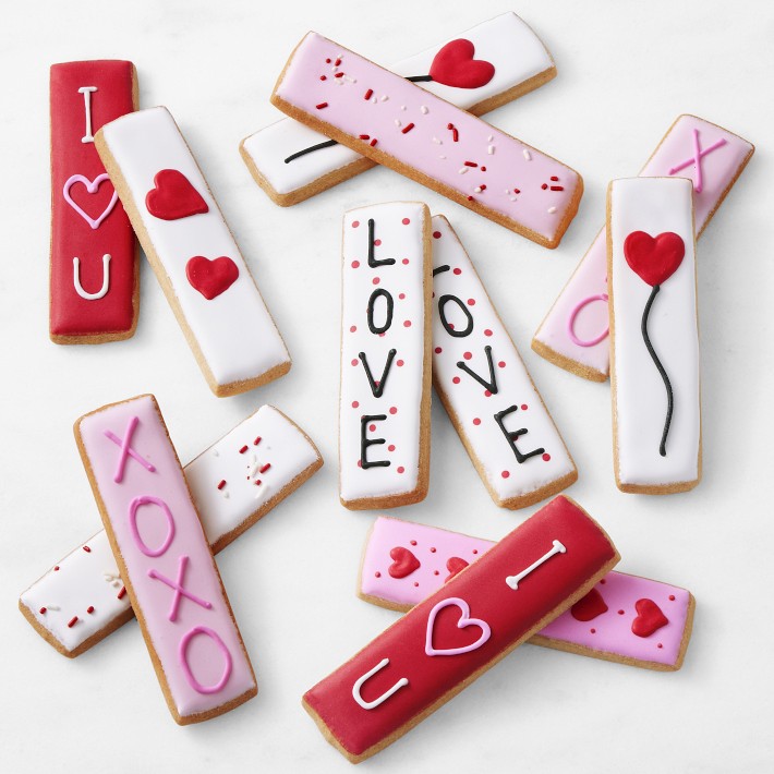 Valentine's Day Bar Cookie Tin