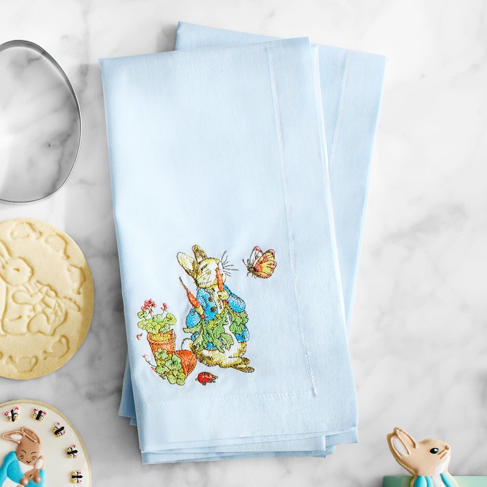 Embroidered Peter Rabbit™ Napkins, Set of 4