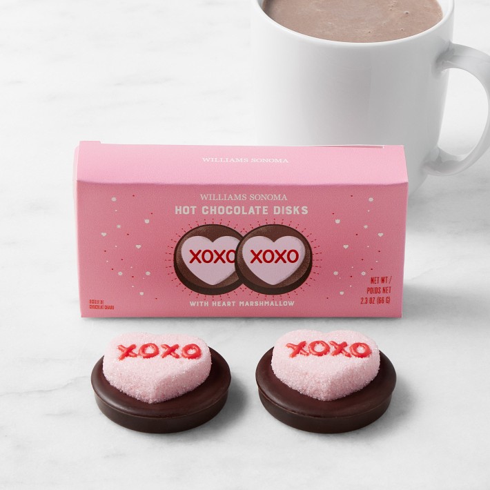 Williams Sonoma Heart Hot Chocolate Disk Duo