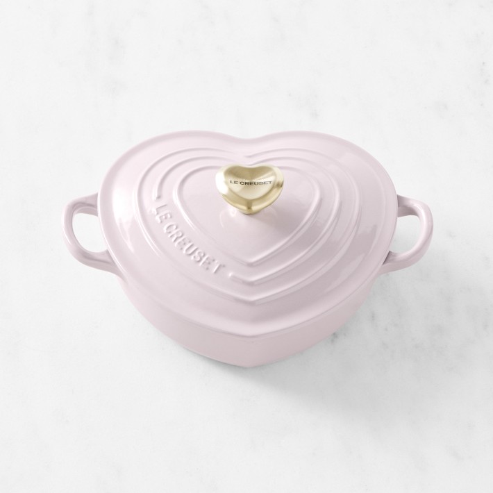 Le Creuset Enameled Cast Iron Shallow Heart Oven, 1 1/4-Qt.