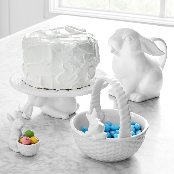 Sculptural Bunny Pitcher