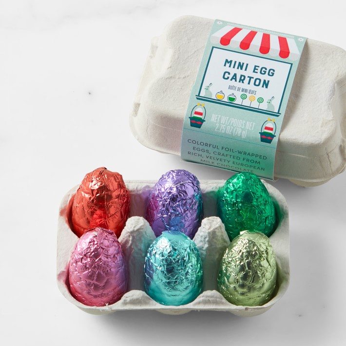 Williams Sonoma Mini Chocolates in Egg Carton