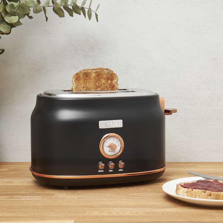 Haden Dorset 2-Slice Wide Slot Stainless-Steel Toaster