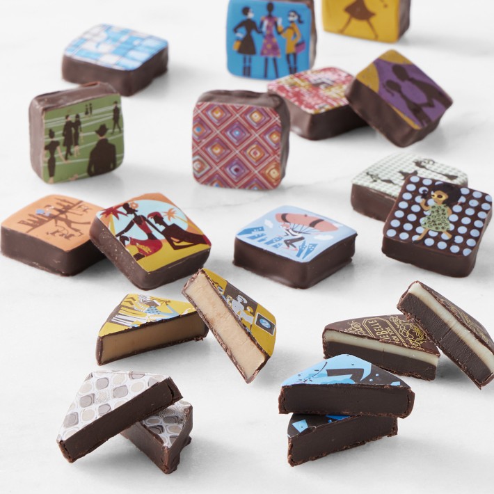MarieBelle Chocolate Ganache Box, 16 Pieces