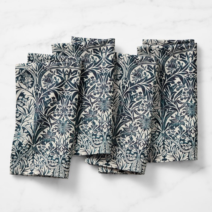 Morris & Co. x Williams Sonoma Bluebell Napkins, Set of 4