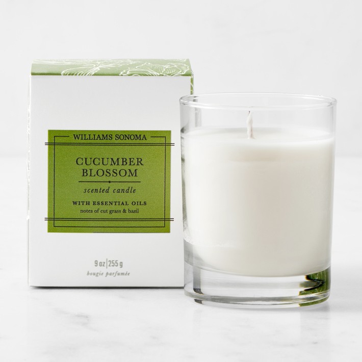 Williams Sonoma Cucumber Blossom Candle