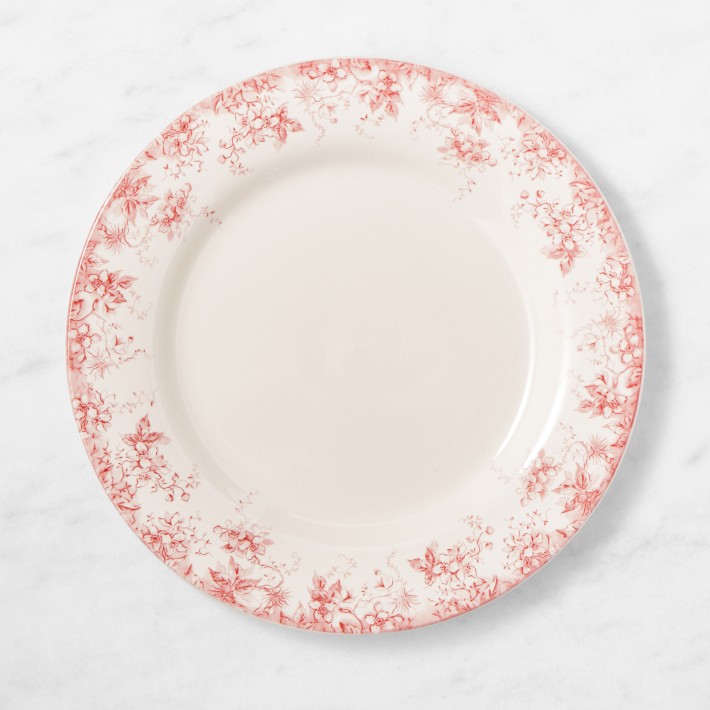 English Floral Dinner Plates