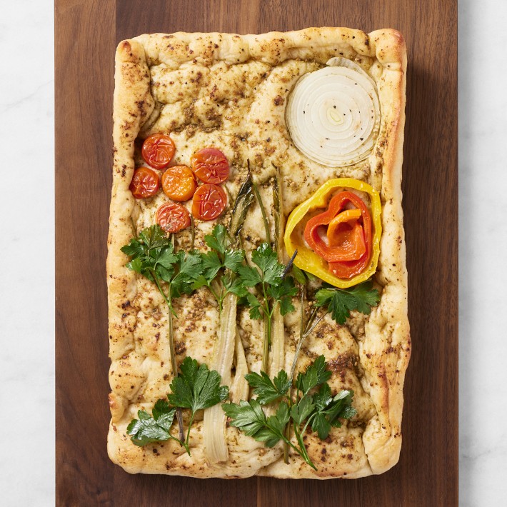 Floral Focaccia