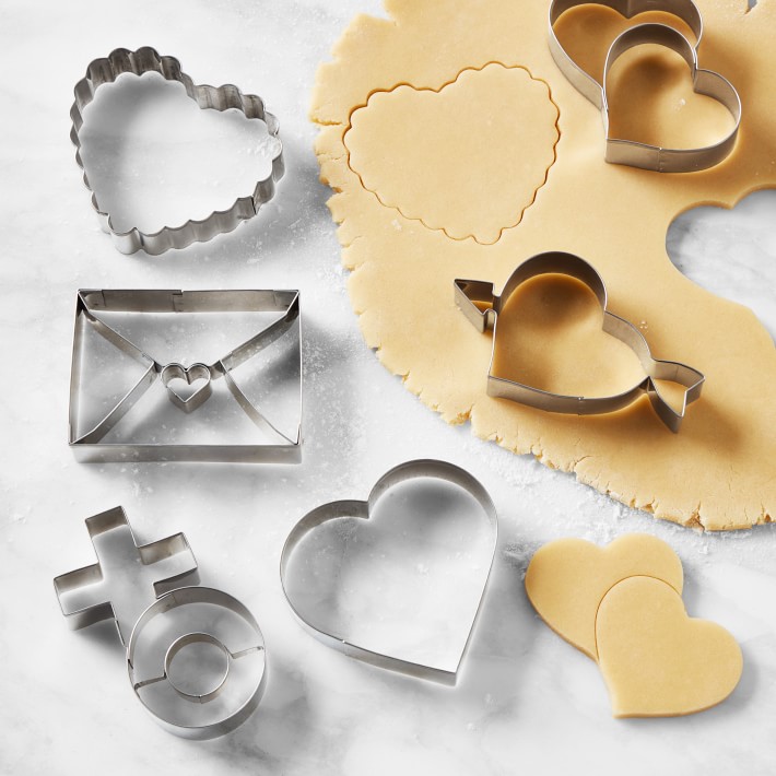 Williams Sonoma Sweet Stainless-Steel Cookie Cutters, Set of 6